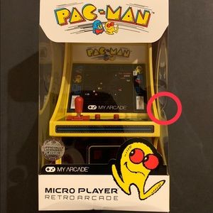 Pac-Man Micro Player Retro Arcade